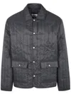 Maison Kitsuné Quilted Blouson Embroidered Detail