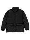 Maison Kitsuné Quilted Lightweight Puffer Jacket Clothing In Black