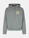 Maison Kitsuné 'rambling' Grey Cotton Sweatshirt In Grey