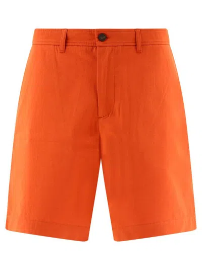 Maison Kitsuné Board Shorts Orange