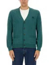 Maison Kitsuné "regular Bold Fox Head Patch" Cardigan