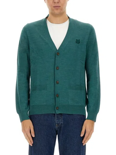MAISON KITSUNÉ REGULAR BOLD FOX HEAD PATCH" CARDIGAN
