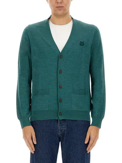 MAISON KITSUNÉ MAISON KITSUNÉ "REGULAR BOLD FOX HEAD PATCH" CARDIGAN