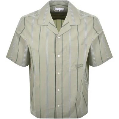 MAISON KITSUNÉ MAISON KITSUNE RESORT SHIRT GREEN