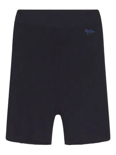 MAISON KITSUNÉ RIBBED SHORTS