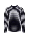 Maison Kitsuné Maison Kitsune Embroidered Cotton Oversize T-shirt In Black
