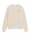 Maison Kitsuné Bold Fox Head-patch Sweatshirt In Nude