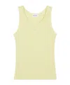 Maison Kitsuné Round Neck Vest In Nude