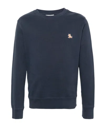 Maison Kitsuné Maison Kitsune "speedy Fox Comfort Fit Sweat In Black