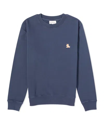 Maison Kitsuné Maison Kitsune "speedy Fox Comfort Fit Sweat In Black