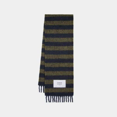 Maison Kitsuné Rugby Stripes Scarf