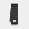 MAISON KITSUNÉ MAISON KITSUNÉ RUGBY STRIPES SCARF