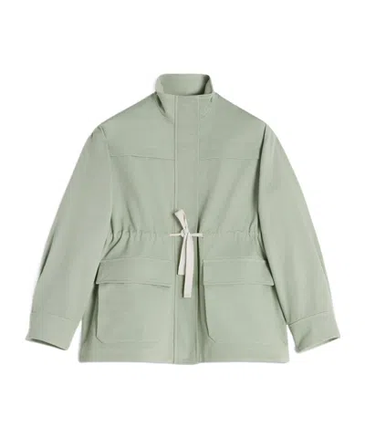 Maison Kitsuné Safari Jacket In Gray