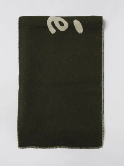 Maison Kitsuné Scarf Men  In Green