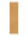 Maison Kitsuné Fox-patch Fringed Scarf