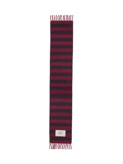 MAISON KITSUNÉ MAISON KITSUNÉ SCARF WITH LOGO
