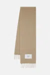 Maison Kitsuné Scarves And Foulards In Beige