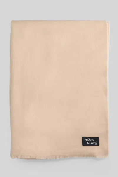 Maison Kitsuné Scarve In Neutral