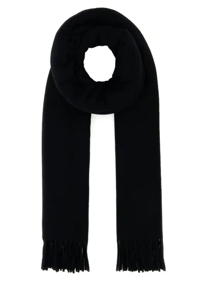 Maison Kitsuné Maison Kitsune Scarves And Foulards In Black