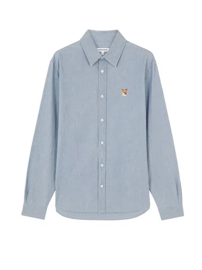 Maison Kitsuné Shirt In Blue