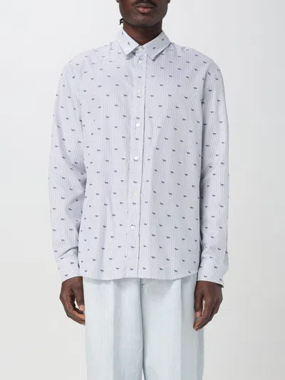 MAISON KITSUNÉ SHIRT MAISON KITSUNÉ MEN COLOR GREY,G81334020