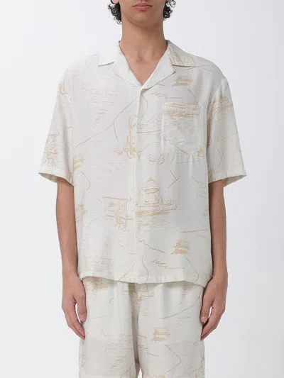 Maison Kitsuné Shirt Men  In White