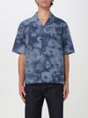 MAISON KITSUNÉ SHIRT MAISON KITSUNÉ MEN COLOR RED,H00572014
