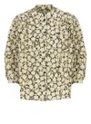 Maison Kitsuné Floral-print Shirt