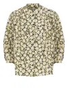 Maison Kitsuné Floral-print Shirt In Multi