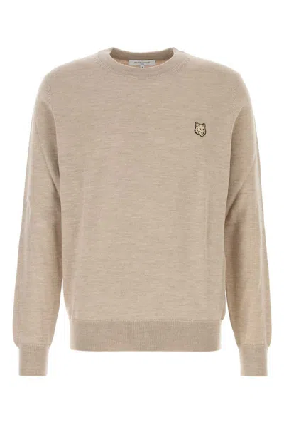 Maison Kitsuné Shirts In Beige O Tan