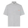 Maison Kitsuné Shirts Blue And Green In Multi
