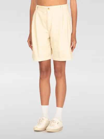 Maison Kitsuné Short  Woman Color Beige In Neutral