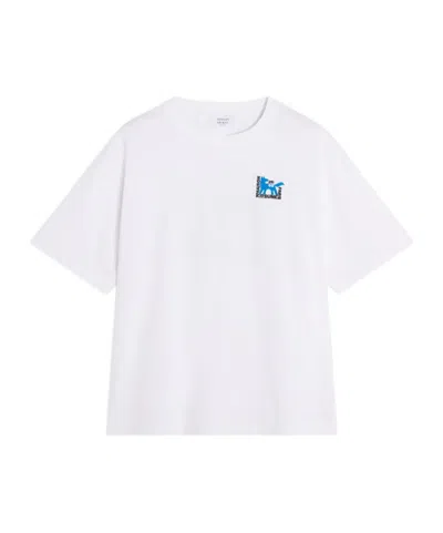 Maison Kitsuné Short-sleesleeved T-shirt In White