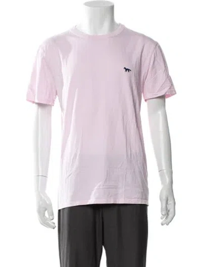 Pre-owned Maison Kitsuné Short Sleeve Shirt In Pink