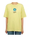 Maison Kitsuné Short Sleeve T-shirt In Yellow