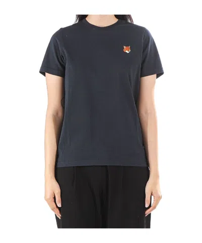 Maison Kitsuné Short Sleeve T-shirt In Animal Print