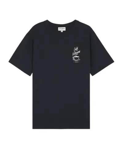 Maison Kitsuné Short-sleeved T-shirt In Black