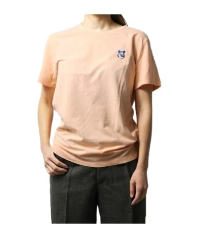 Maison Kitsuné Short-sleeved T-shirt In Nude