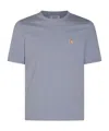 Maison Kitsuné Maison Kitsune' T-shirts And Polos In Purple