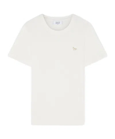 Maison Kitsuné Short-sleeved T-shirt In White