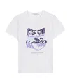 Maison Kitsuné Short-sleeved T-shirt In White