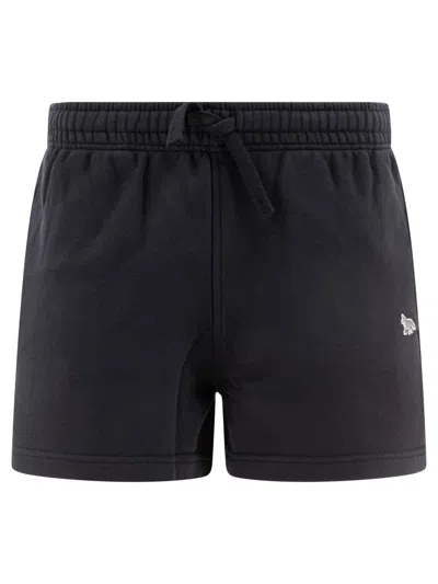 Maison Kitsuné Shorts In Black