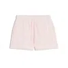 Maison Kitsuné Baby Fox Patch Regular Jog Shorts In Pink