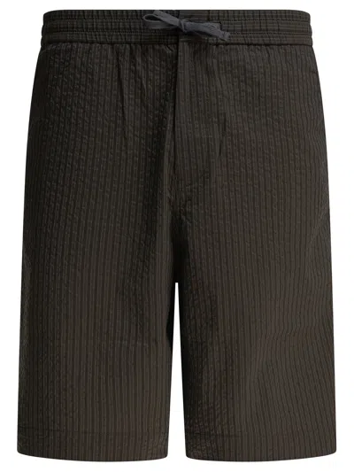 Maison Kitsuné Shorts In Black