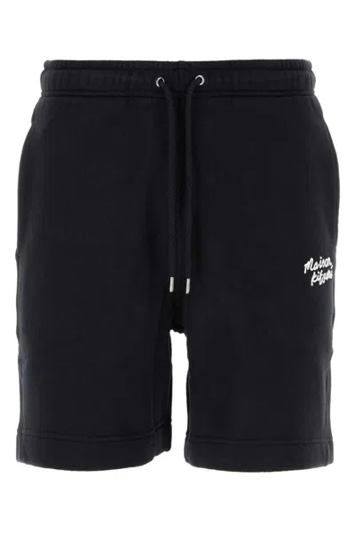 Maison Kitsuné Maison Kitsune Shorts In Black