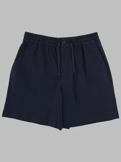 Maison Kitsuné Shorts In Cotone In Blue