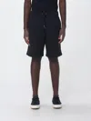 Maison Kitsuné Tailored Shorts Featuring Practical Side Pockets In Black