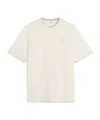 Maison Kitsuné Logo-patch T-shirt In Gray
