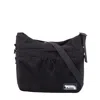 Maison Kitsuné Black Flash Fox Messenger Bag In Black