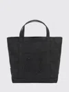 Maison Kitsuné Shoulder Bag  Woman Color Black In Black